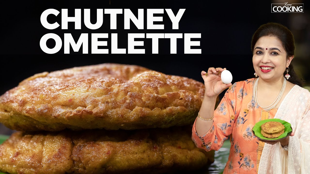 Chutney Omelette | Egg Recipes | Omelette Recipe | Thogaiyal Omelette | Breakfast Ideas