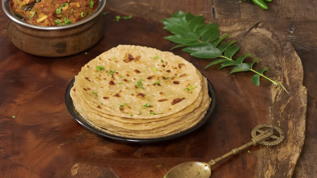 Quick & Easy Indian Recipes You Can Whip Up Anytime 6 Freshly cooked chapati on a serving plate