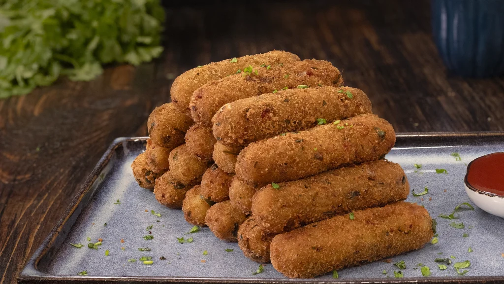 Easy Indian Picnic Menu Ideas: Recipes That Travel Well 14 A plate of bread rolls served with dip