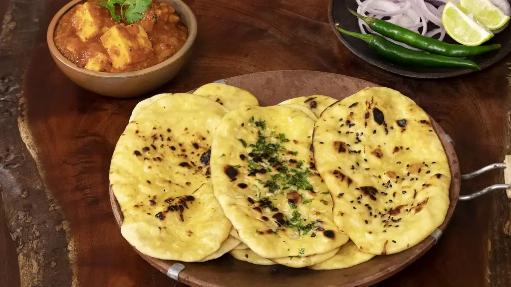 New Year Party Menu Ideas for a Perfect Celebration 21 Freshly made naan on a plate