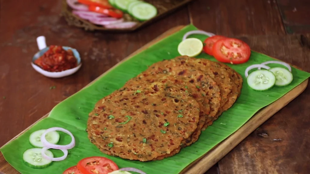 Easy Indian Picnic Menu Ideas: Recipes That Travel Well 9 Plated paratha with sides