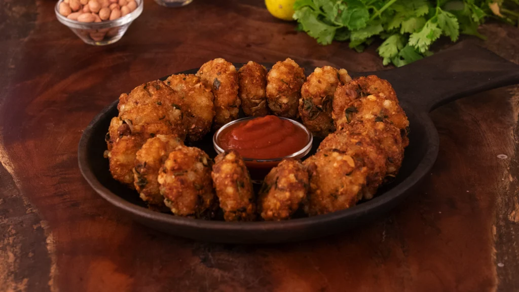 Gluten‑Free Indian Recipes to Elevate Your Table 16 Sabudana vadas served on a plate with chutney