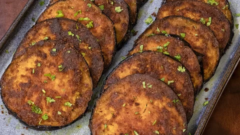 Brinjal Tawa Fry