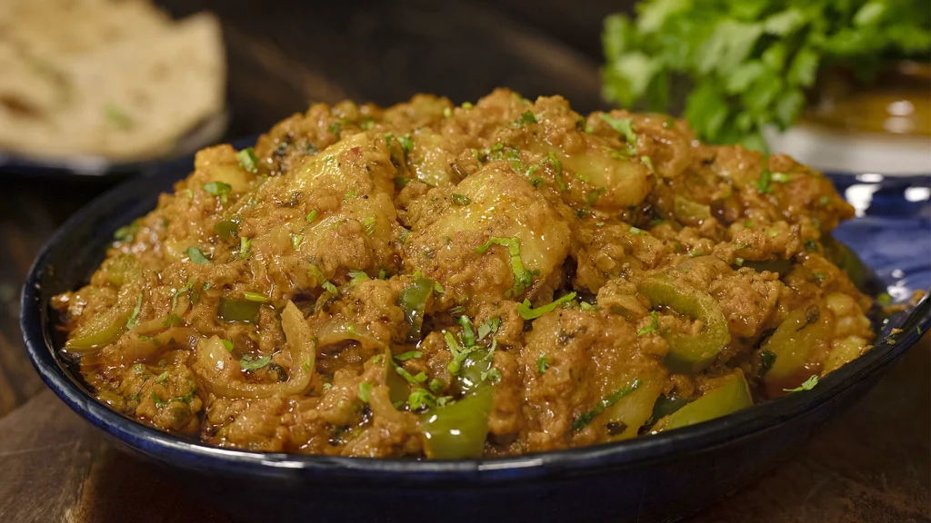 8 Irresistible Potato Dishes for Every Mood – From Breakfast to Dinner 4 finished aloo bhuna garnished with fresh coriander