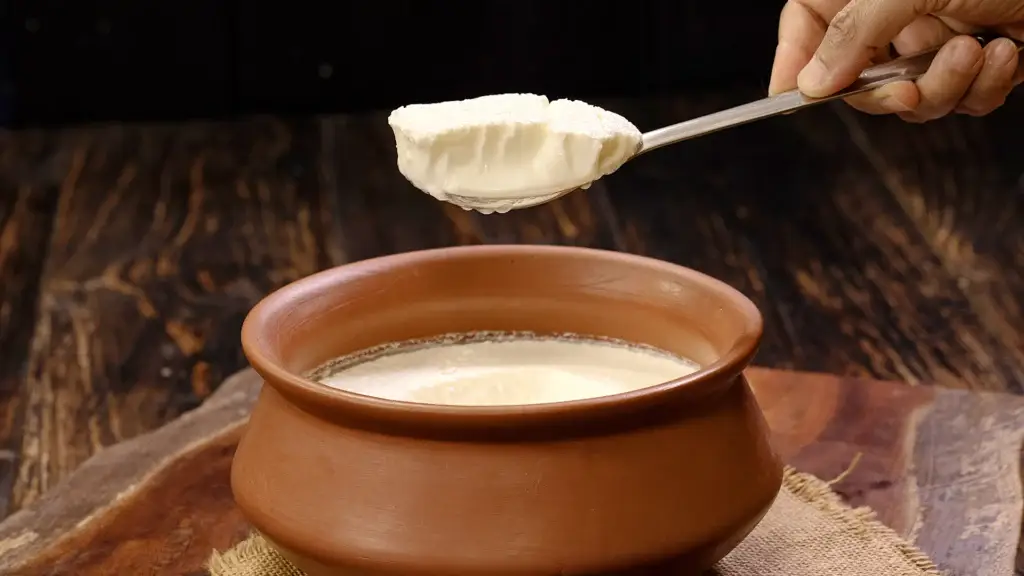 New Year Party Menu Ideas for a Perfect Celebration 26 spoon scooping thick curd from the pot