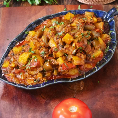 Aloo-Brinjal-Masala