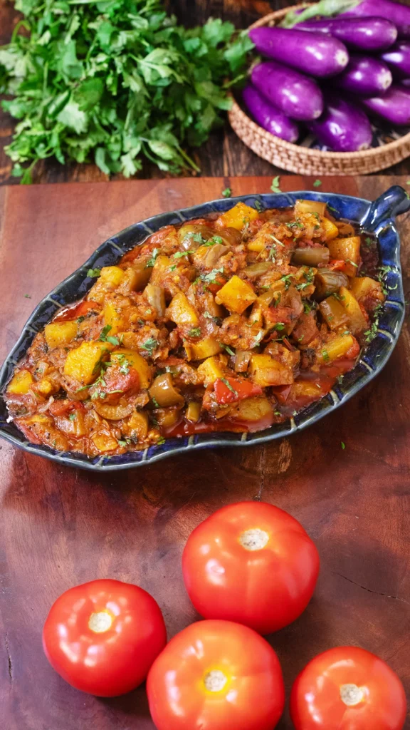 Aloo-Brinjal-Masala