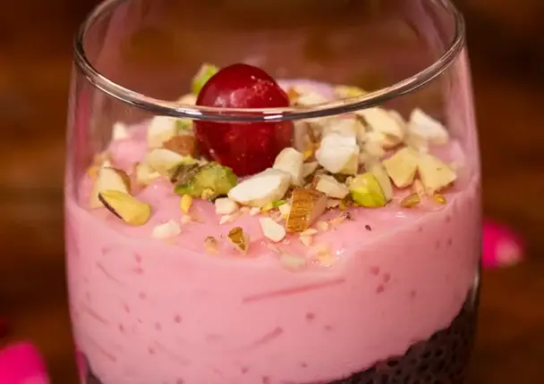 Falooda Custard Pudding 5 Falooda Custard Pudding