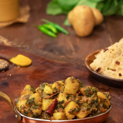 Aloo Palak Sabzi