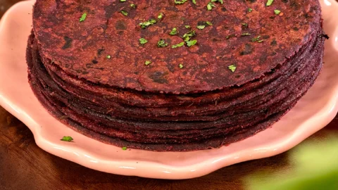 Beetroot Chapathi