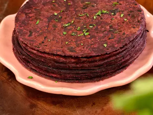 Beetroot Chapathi
