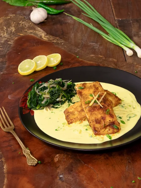 Fish Fillet With Coconut Cream Sauce