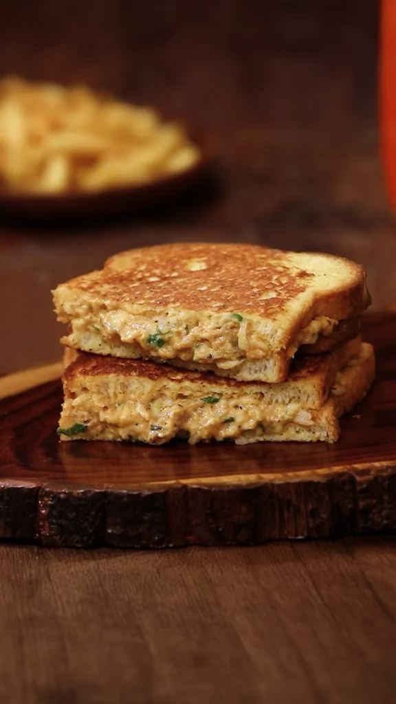 Spicy Red Chilli Sauce Chicken Sandwich