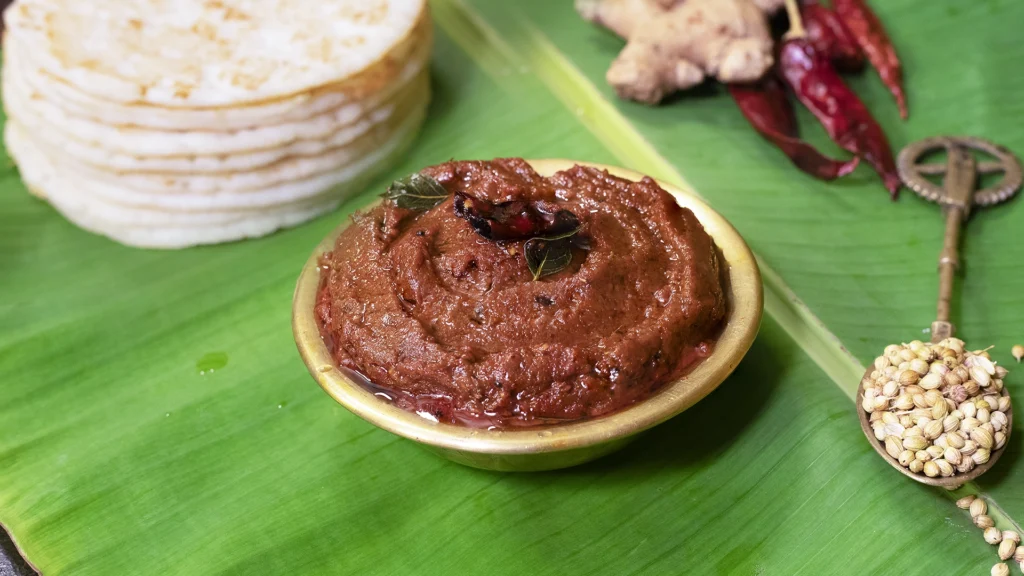 15 Chutneys, Pickles & Podis to Serve with Dosa and Idli 12 Spicy ginger pickle simmering in a pan