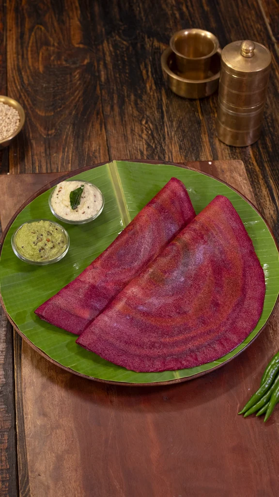 Beetroot Dosa