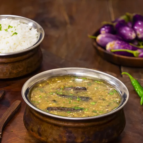 Brinjal Rasam