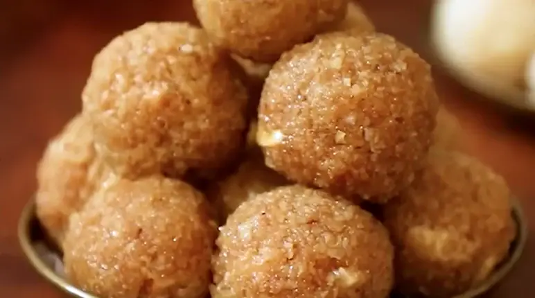 jaggery coconut ladoo