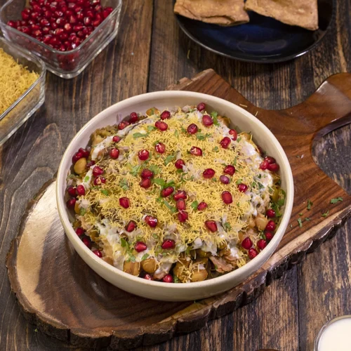 Chana Samosa Chaat