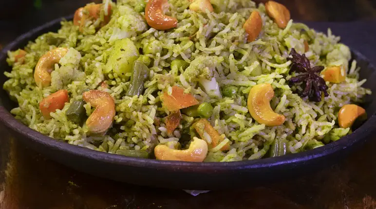 Palak Pulao 3 Palak Pulao