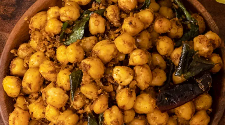 Masala Chana Sundal 2 masala chana sundal