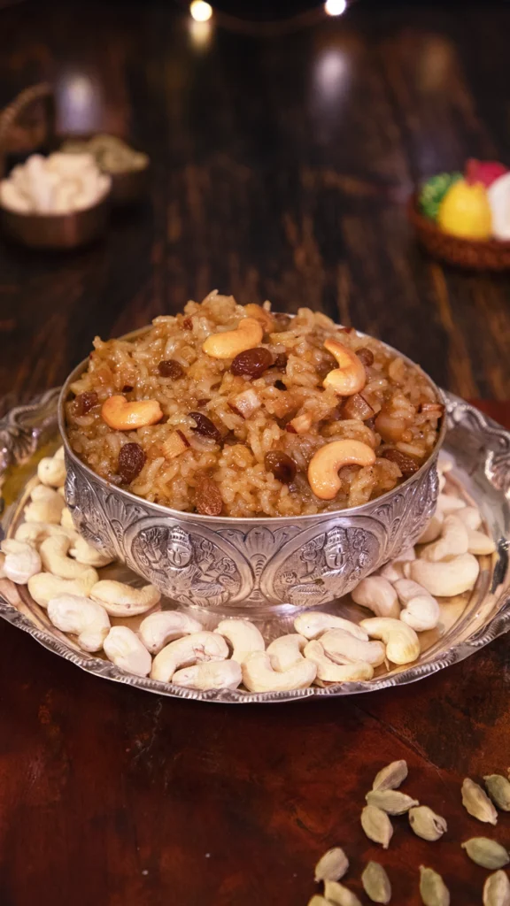 sakkarai pongal(sweet pongal)
