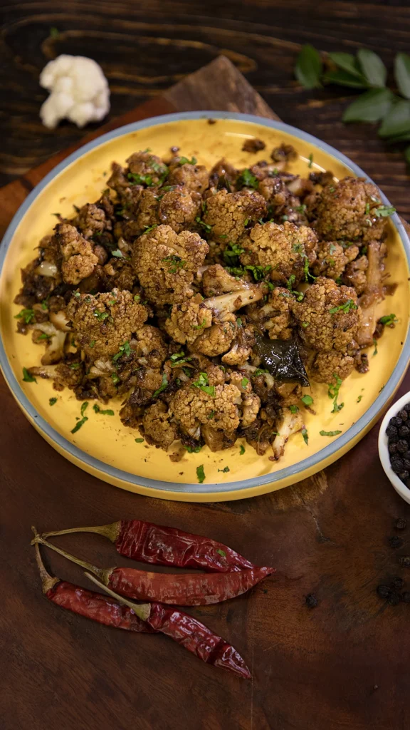 Cauliflower Pepper Fry(Gobi Pepper Fry ) 1 Cauliflower Pepper Fry