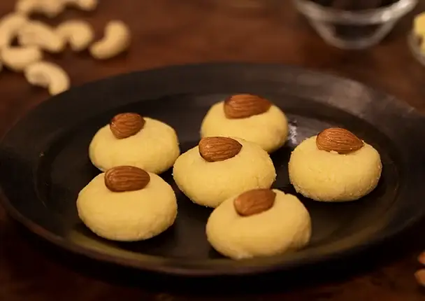 Doodh Peda with Chocolate 6 Doodh peda