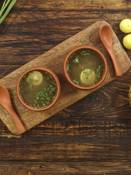 Lemon Coriander Soup 4 Lemon Coriander Soup
