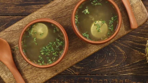 Lemon Coriander Soup