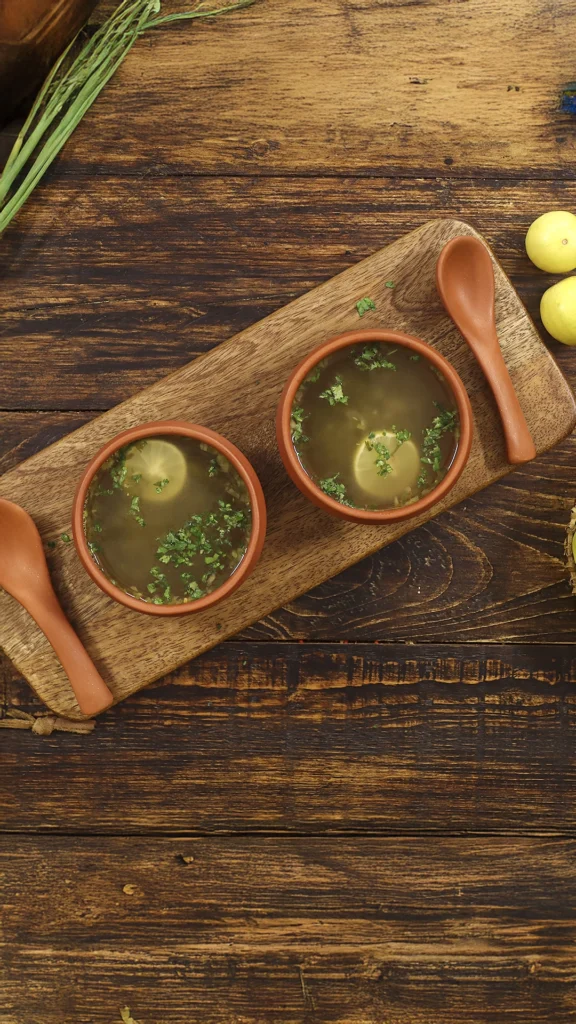 Lemon Coriander Soup 1 Lemon Coriander Soup