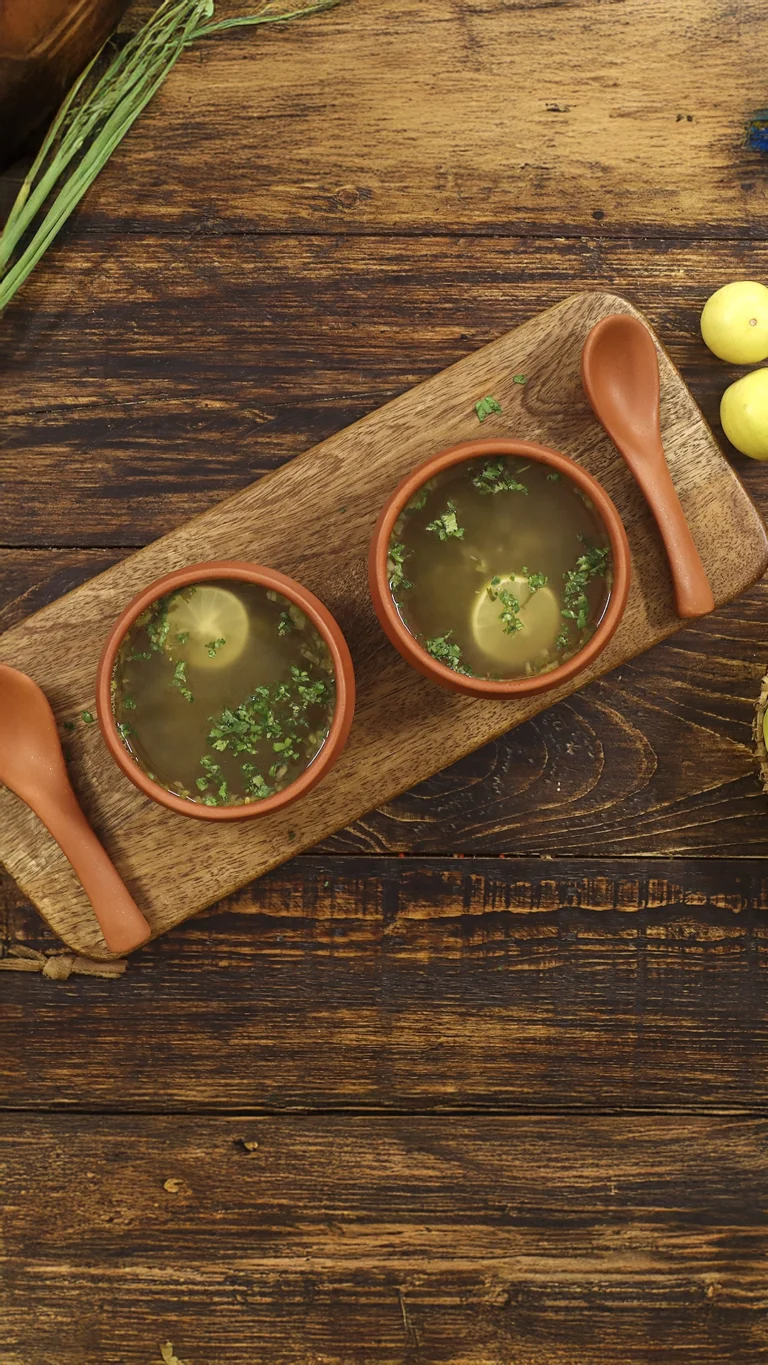 Lemon Coriander Soup
