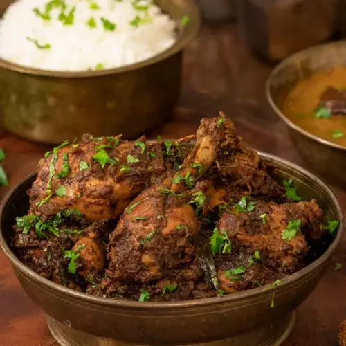 Chettinad Pepper Chicken Masala