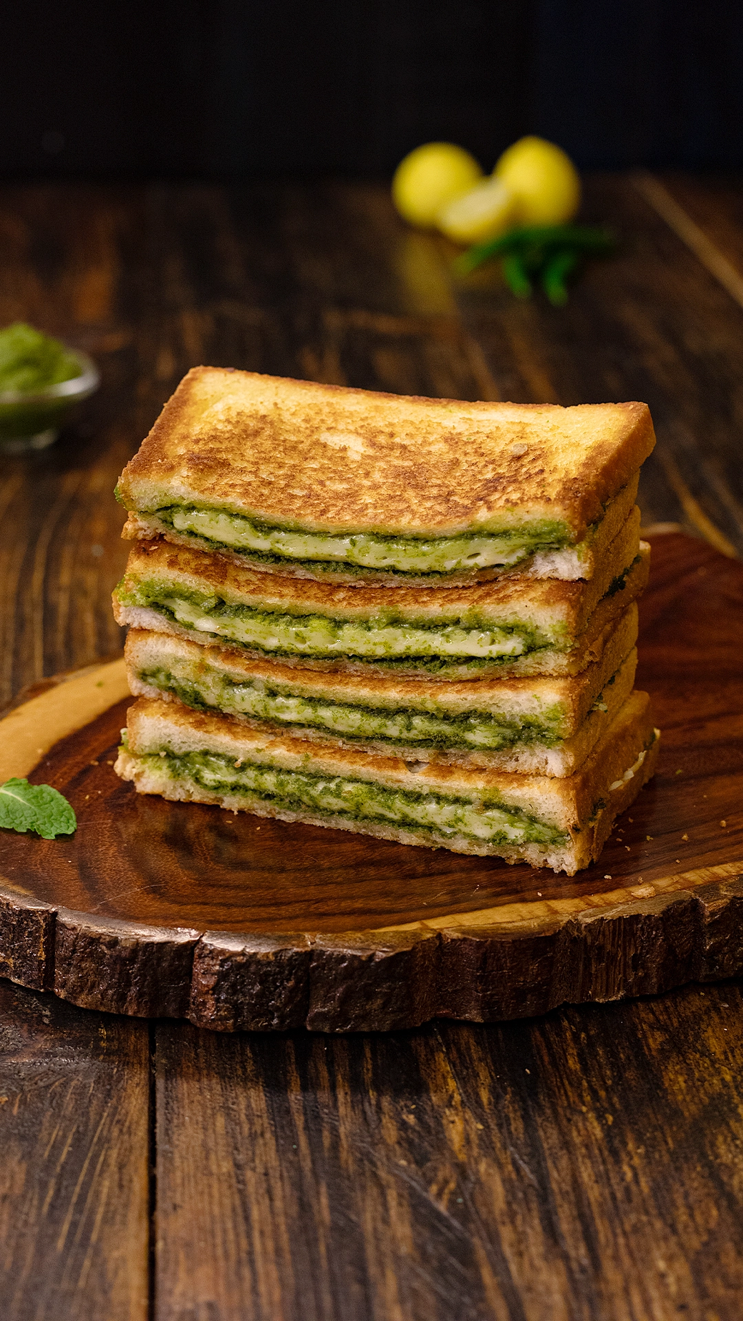 Chutney Cheese Sandwich