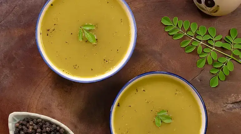 Moringa Soup (Drumstick Leaves Soup) 5 Moringa Soup
