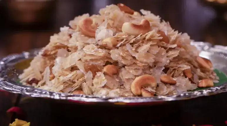 Sweet Poha (Panchakajjaya) 9 Sweet Poha