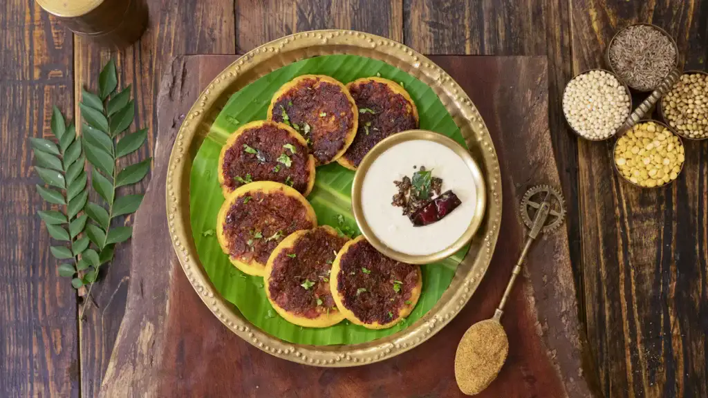 South Indian Breakfast Recipes 2 serving spot idli with chutney