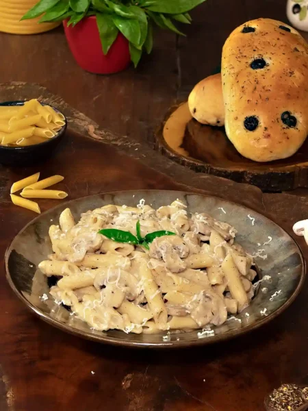 Mushroom Pasta