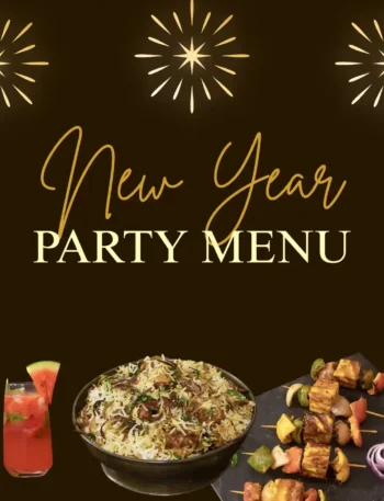 New year party menu idea