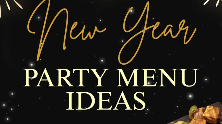 New year party menu idea