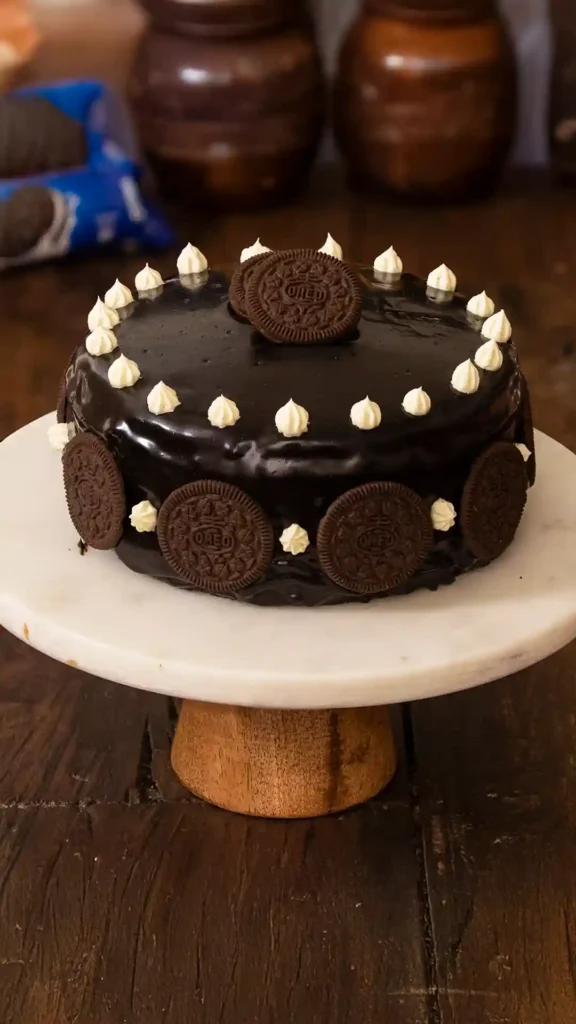 decorated oreo cake