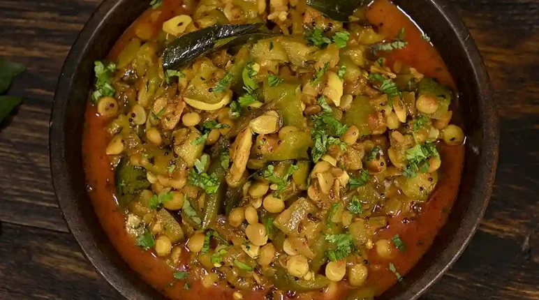 Ridge Gourd Curry 8 Ridge Gourd Curry