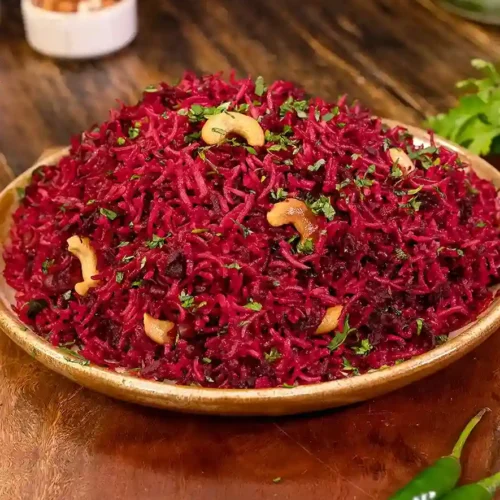 Beetroot Coconut Rice