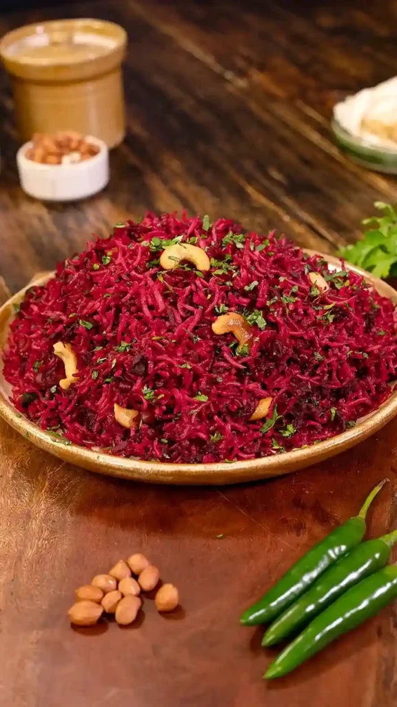 Beetroot Coconut Rice