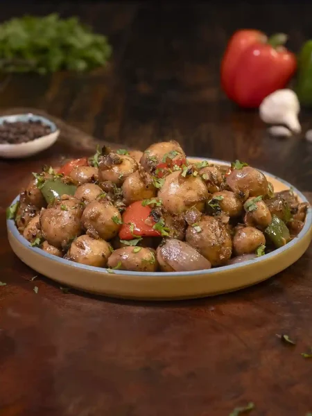 Garlic Pepper Mushroom