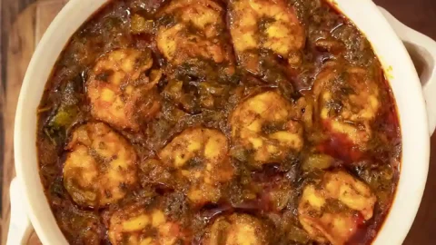 Gongura Prawns